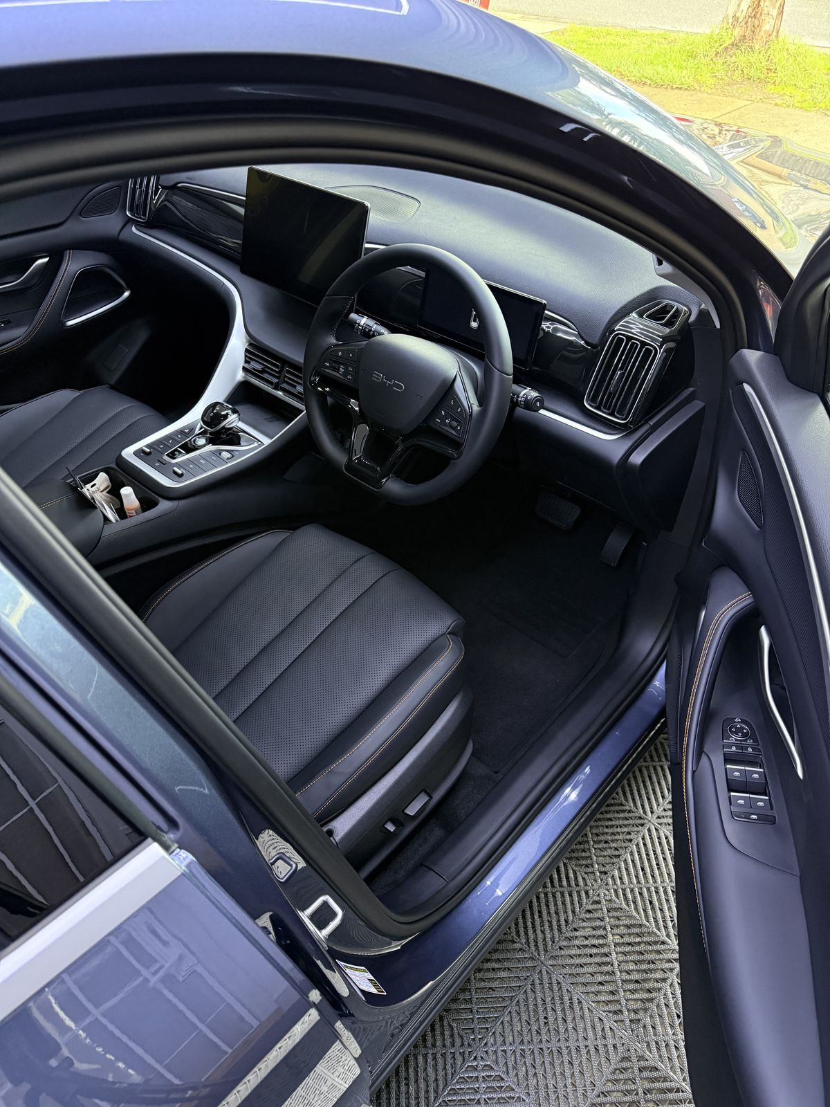BYD Sealion cabin after an interior detail